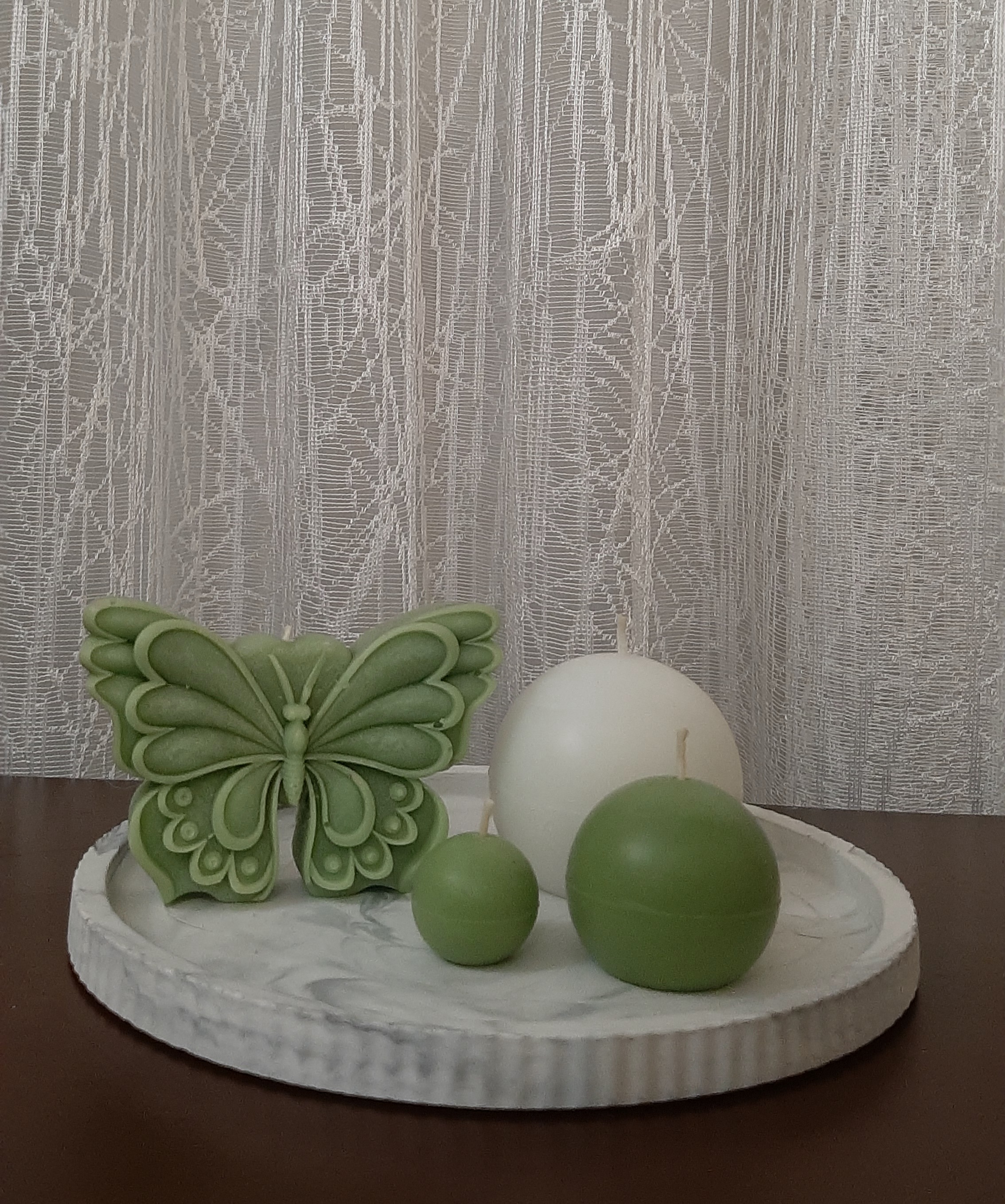 پک شمع هدیه شاپرک
