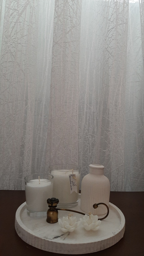 پک هدیه شمع و سنگ جالینوس دستساز